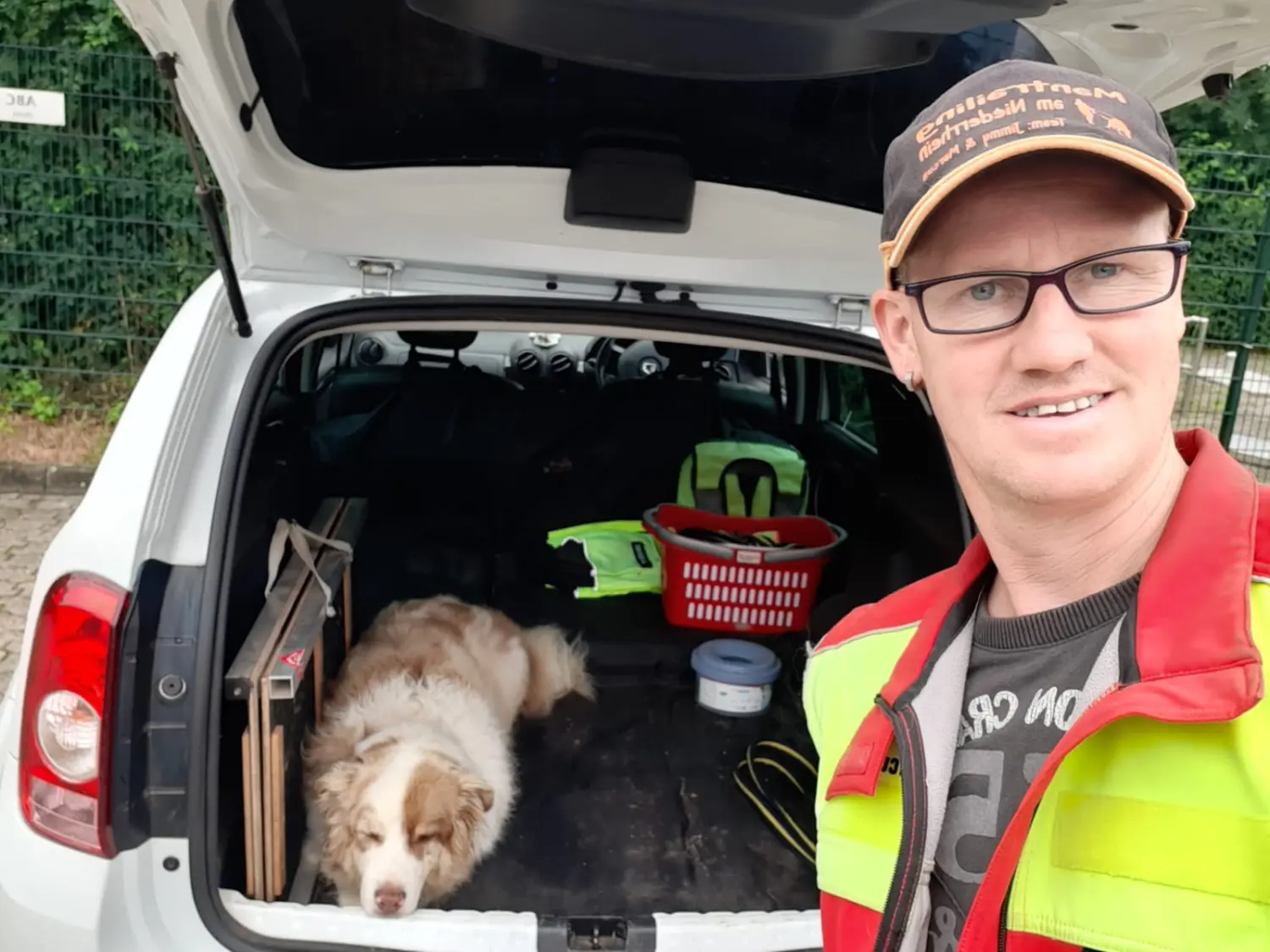 Mantrailing hund von HeP Hunde extrem Parcours